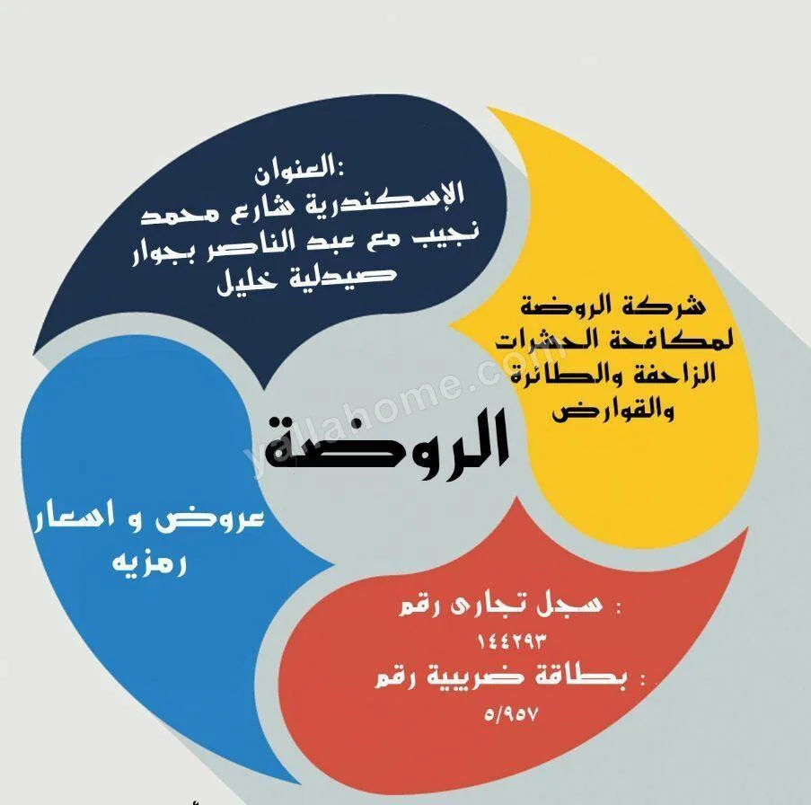 الروضه لمكافحة الحشرات