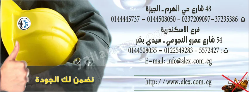 اليكس جروب لمكافحة الحشرات